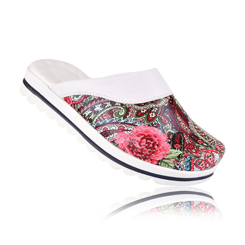 Patterned Sabo Slippers MBS 605